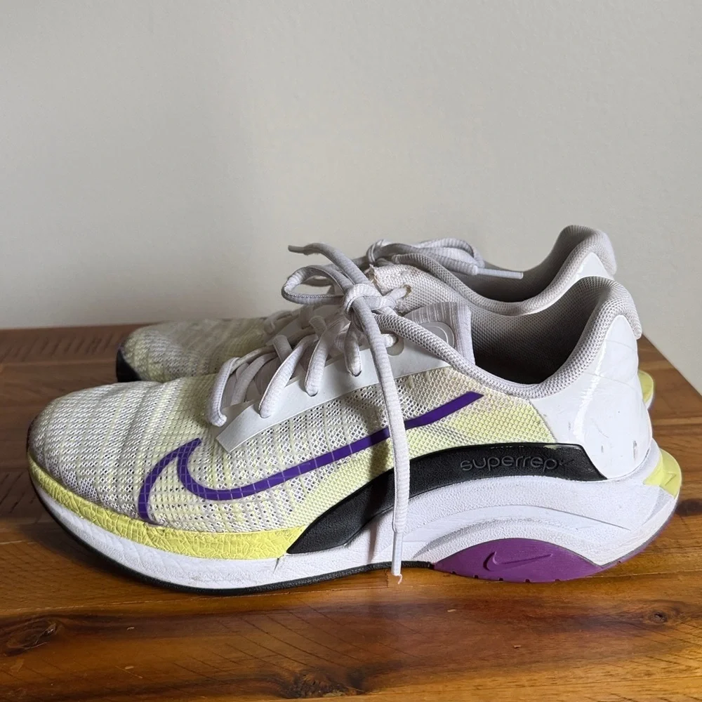 Nike Women's ZoomX SuperRep and Purple Running Shoes